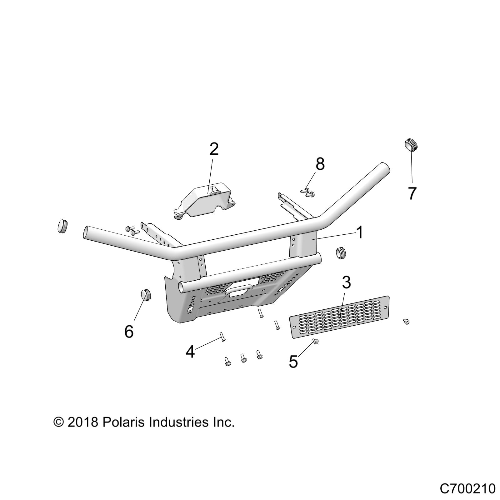BODY, BUMPER - R19RNA57B1 (C700210)